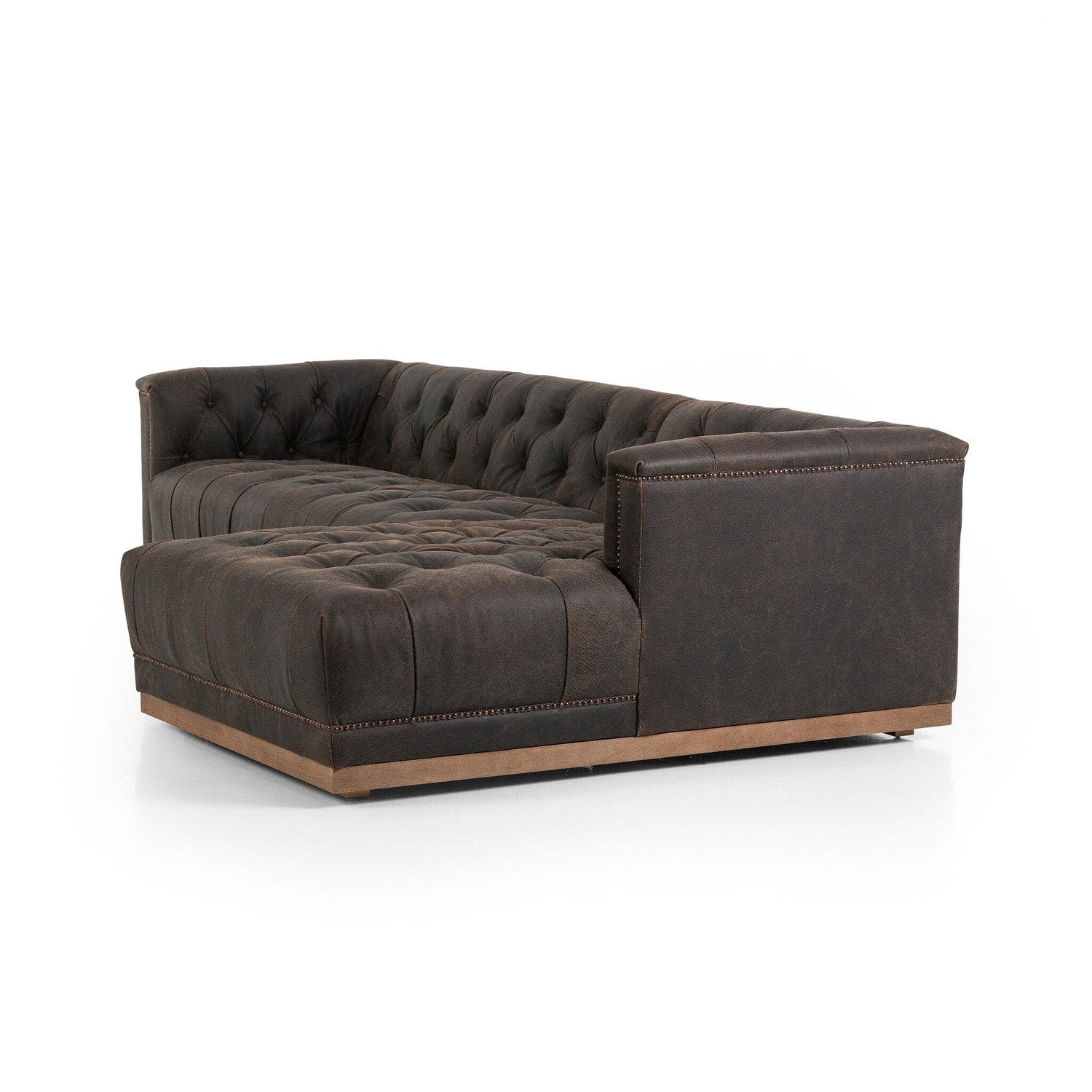 Maxx 2-Piece Sectional - Destroyed Black