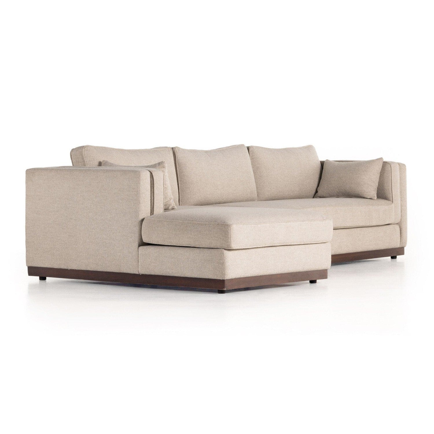 Lawrence 2-Piece LAF Sectional W/ Chaise - Nova Taupe