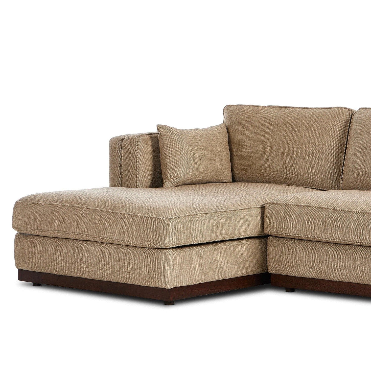 Lawrence 2-Piece LAF Sectional W/ Chaise - Quenton Pebble