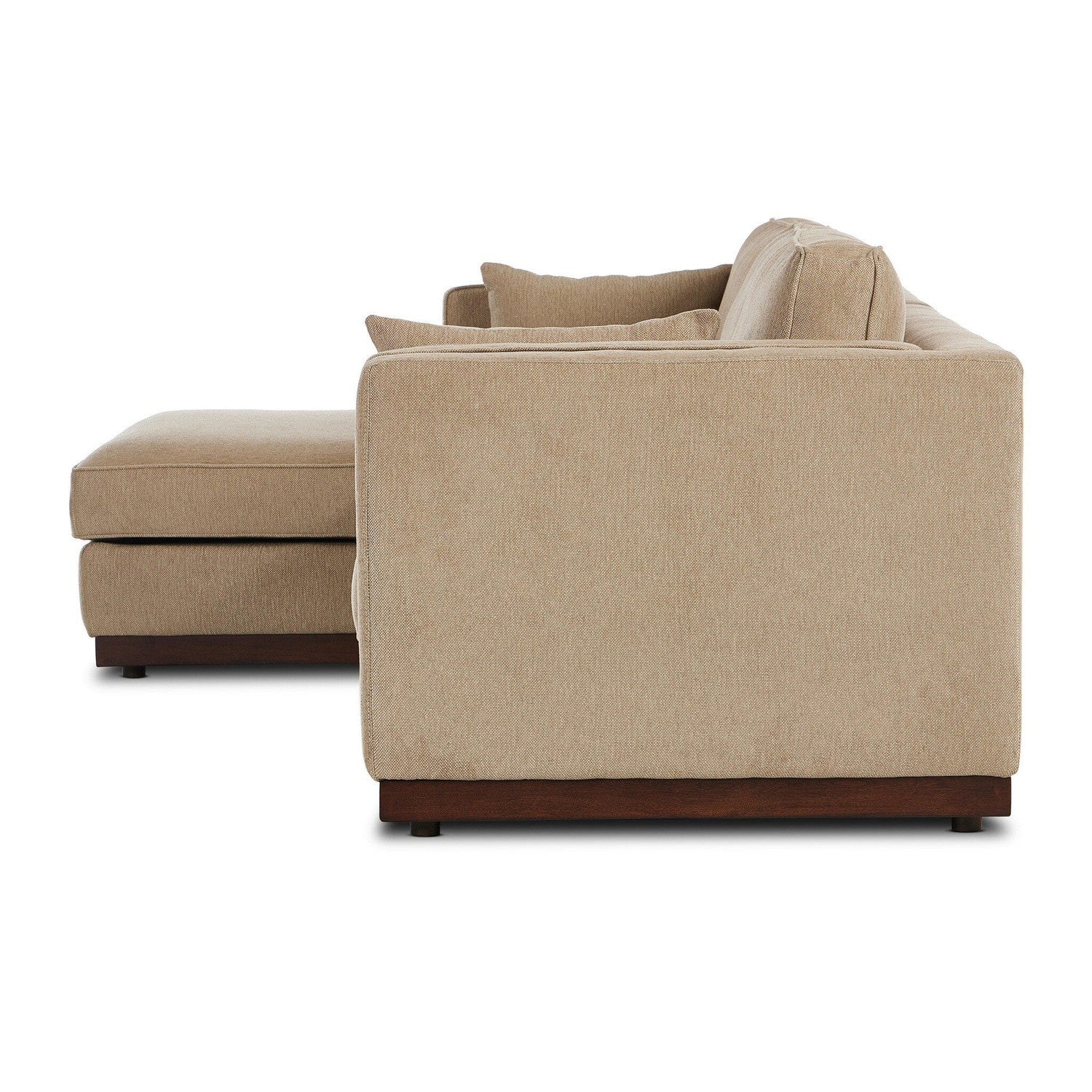 Lawrence 2-Piece LAF Sectional W/ Chaise - Quenton Pebble