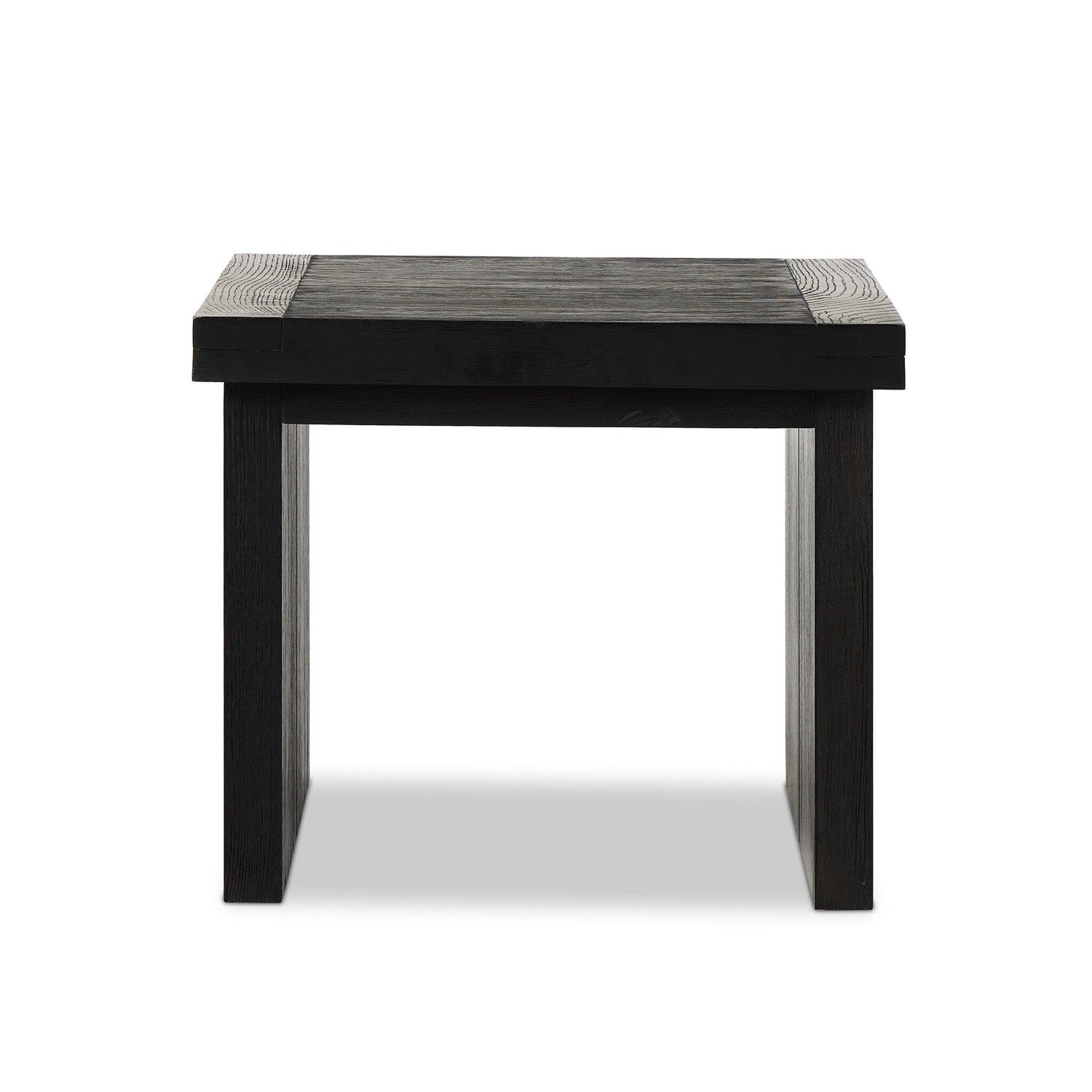 Warby End Table - Worn Black Veneer