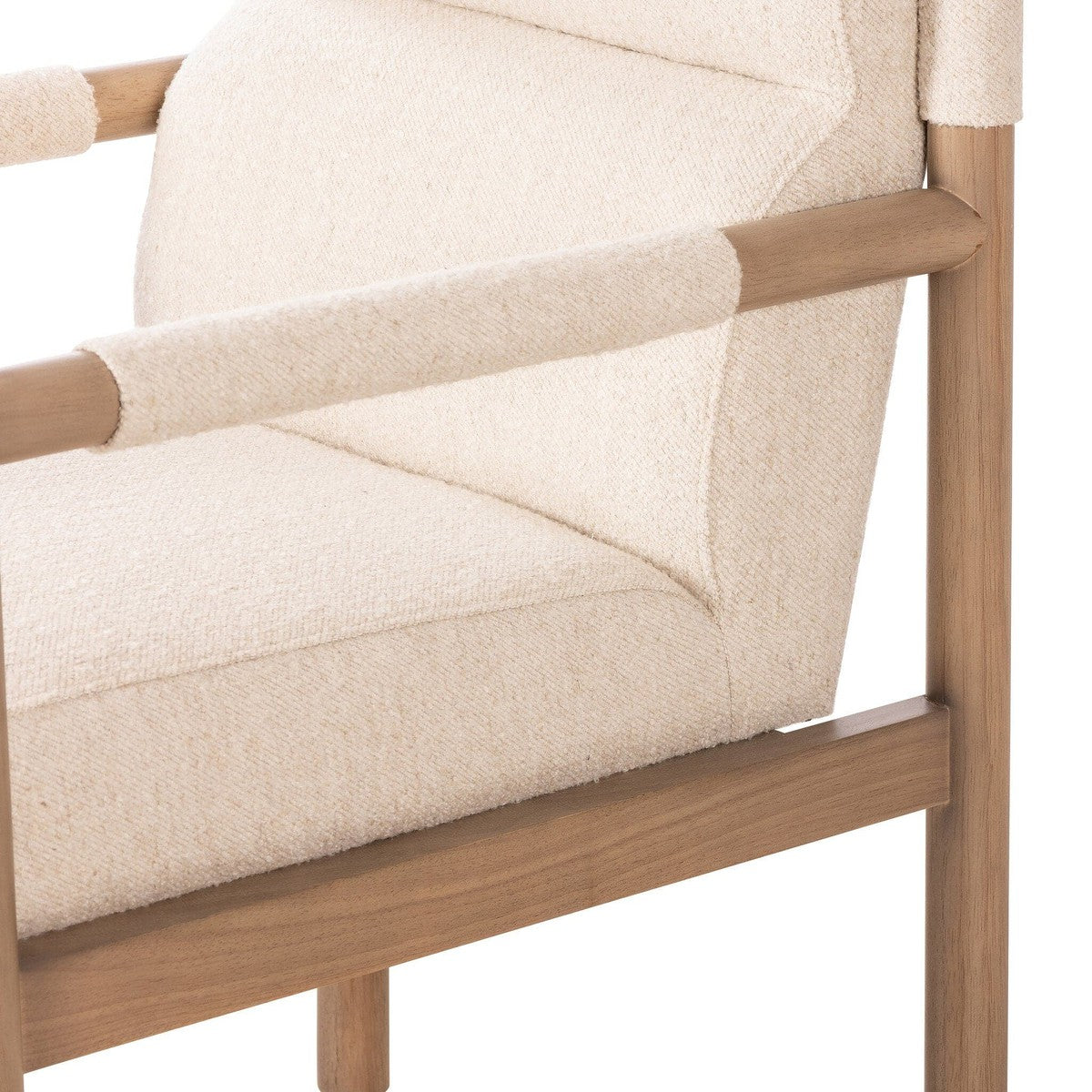 Kiano Dining Armchair - Charter Oatmeal