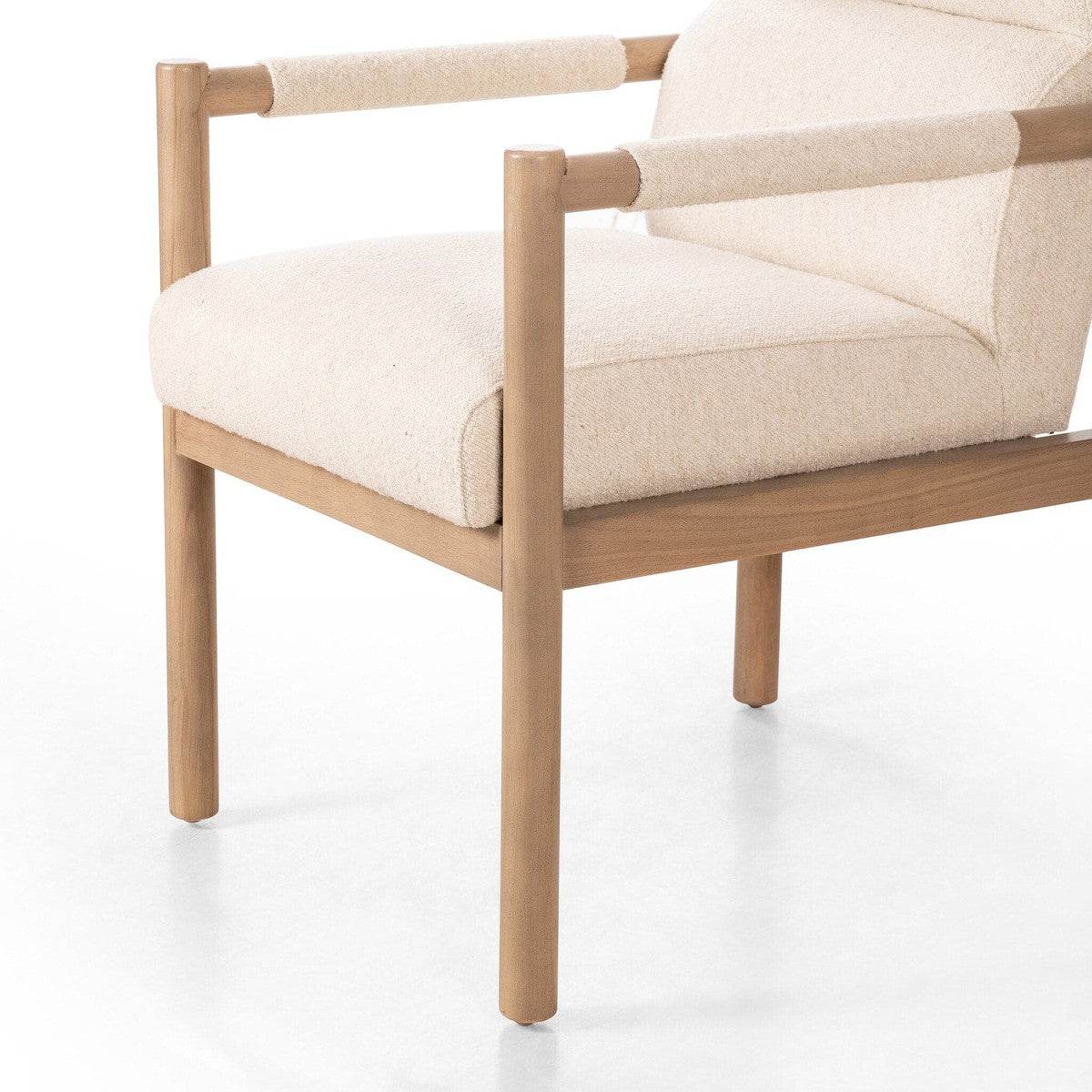 Kiano Dining Armchair - Charter Oatmeal