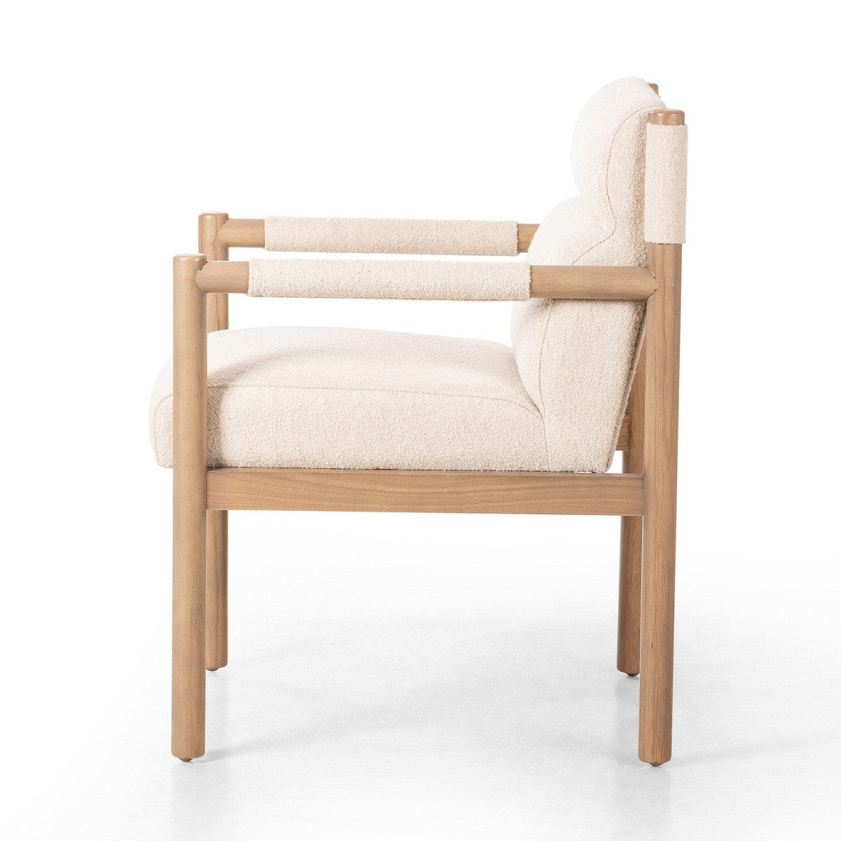 Kiano Dining Armchair - Charter Oatmeal