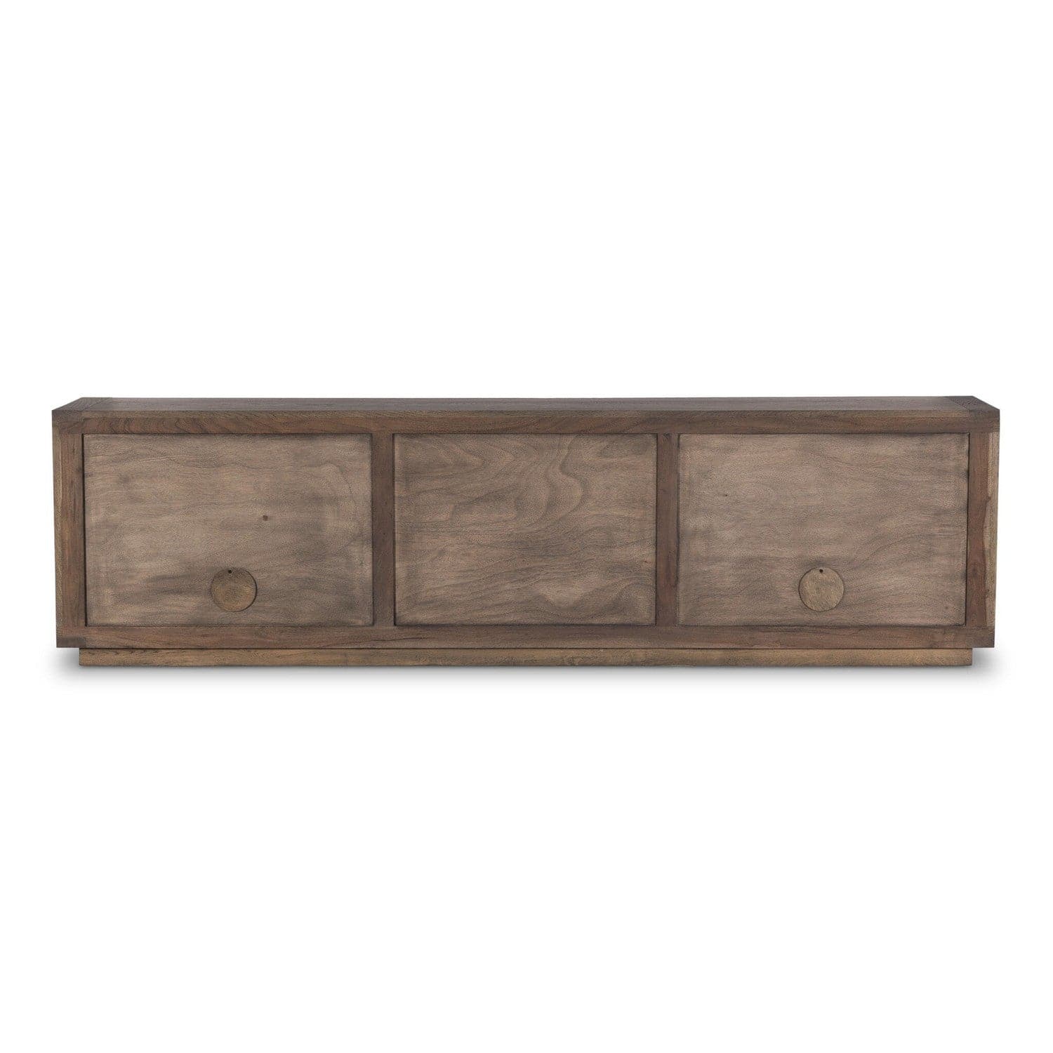 Warby Media Console - Worn Oak Veneer