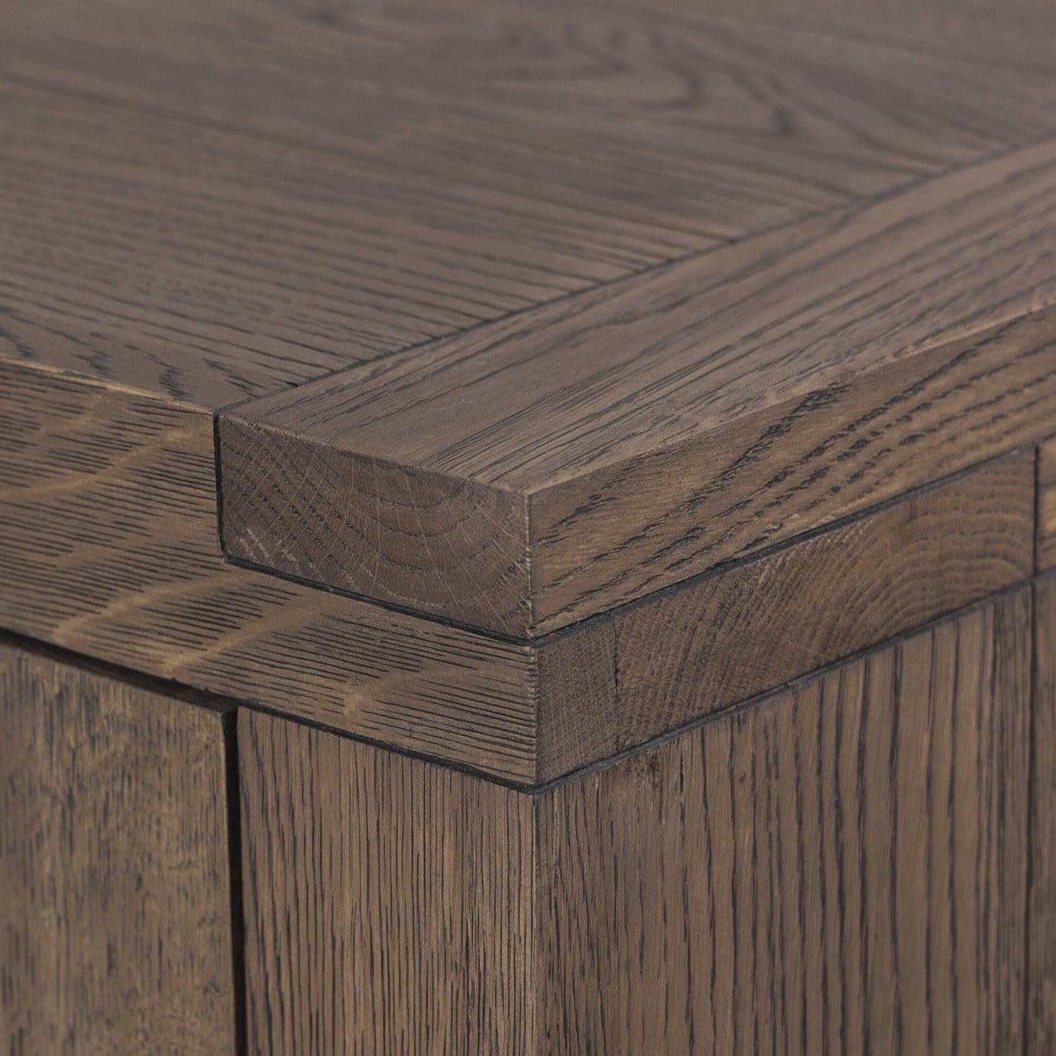 Warby Media Console - Worn Oak Veneer