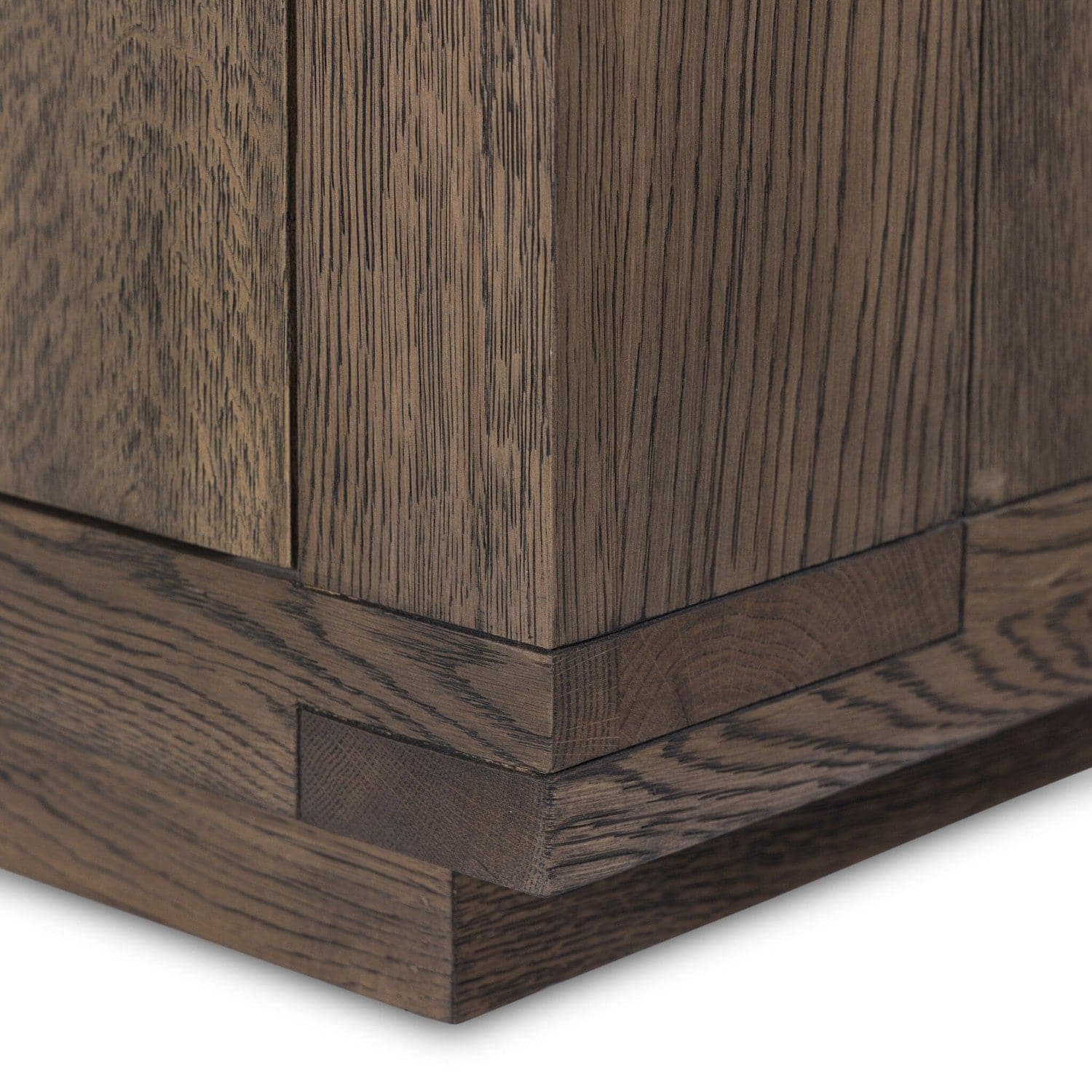 Warby Media Console - Worn Oak Veneer