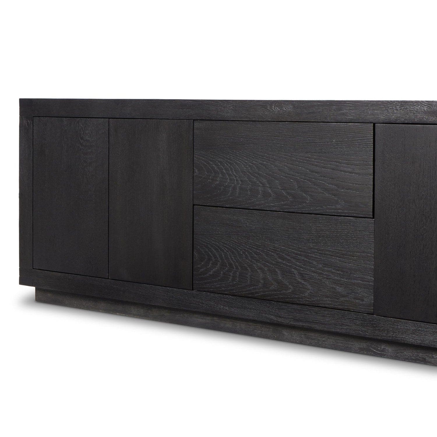 Warby Media Console - Worn Black Veneer