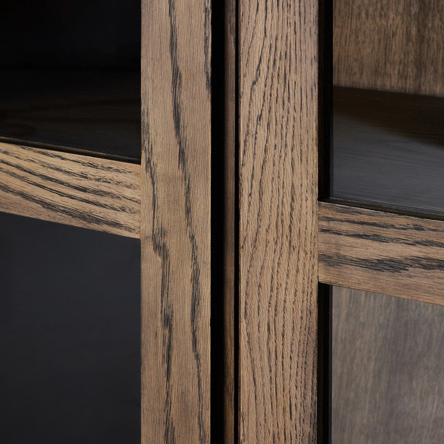 Warby Cabinet - Worn Oak Veneer