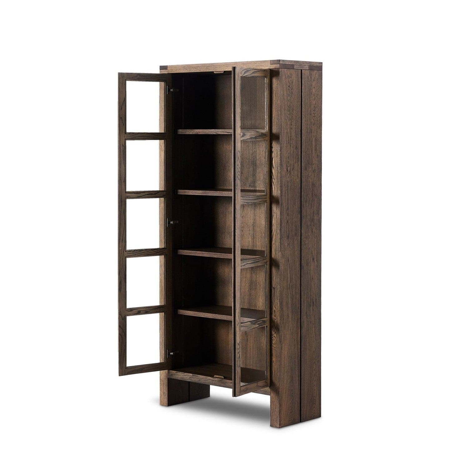 Warby Cabinet - Worn Oak Veneer