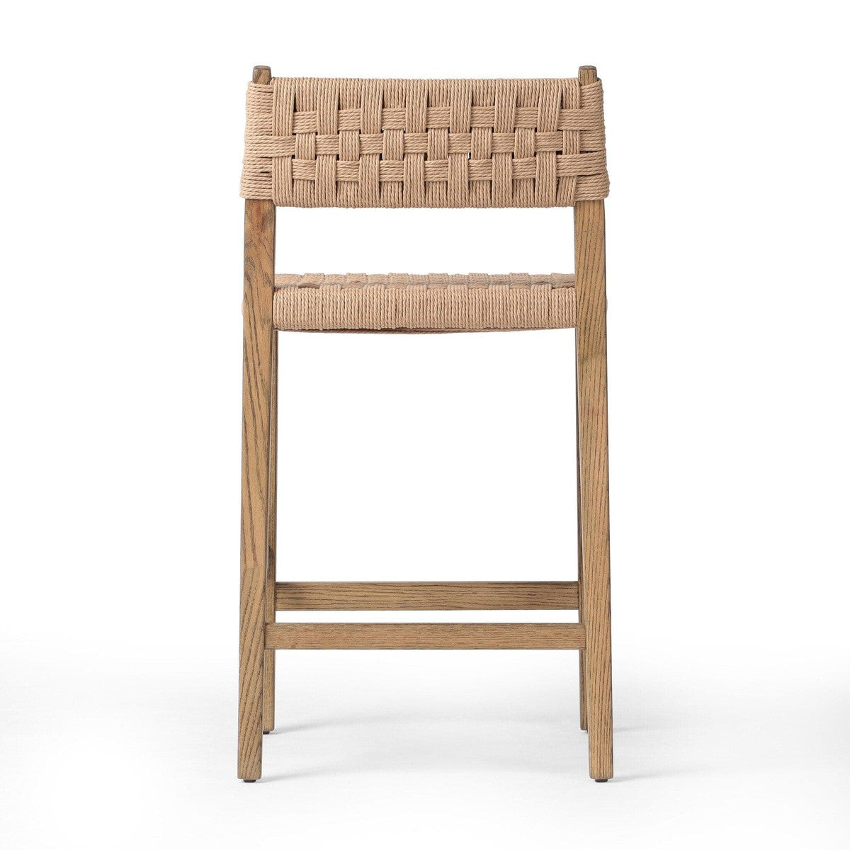 Hamlin Bar + Counter Stool - Double Twisted Paper Cord