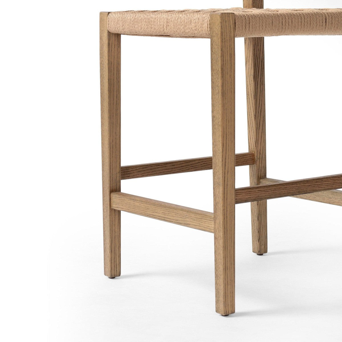 Hamlin Bar + Counter Stool - Double Twisted Paper Cord