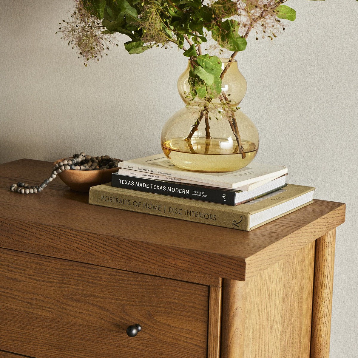 Roark Nightstand - Amber Oak Veneer