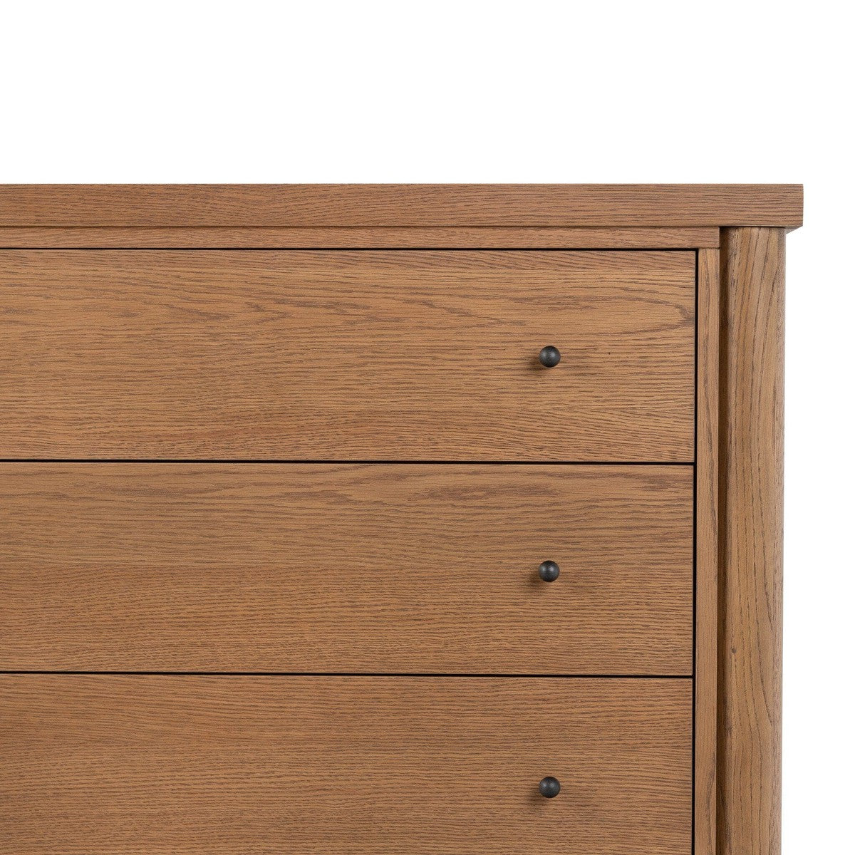 Roark 6 Drawer Dresser - Amber Oak Veneer