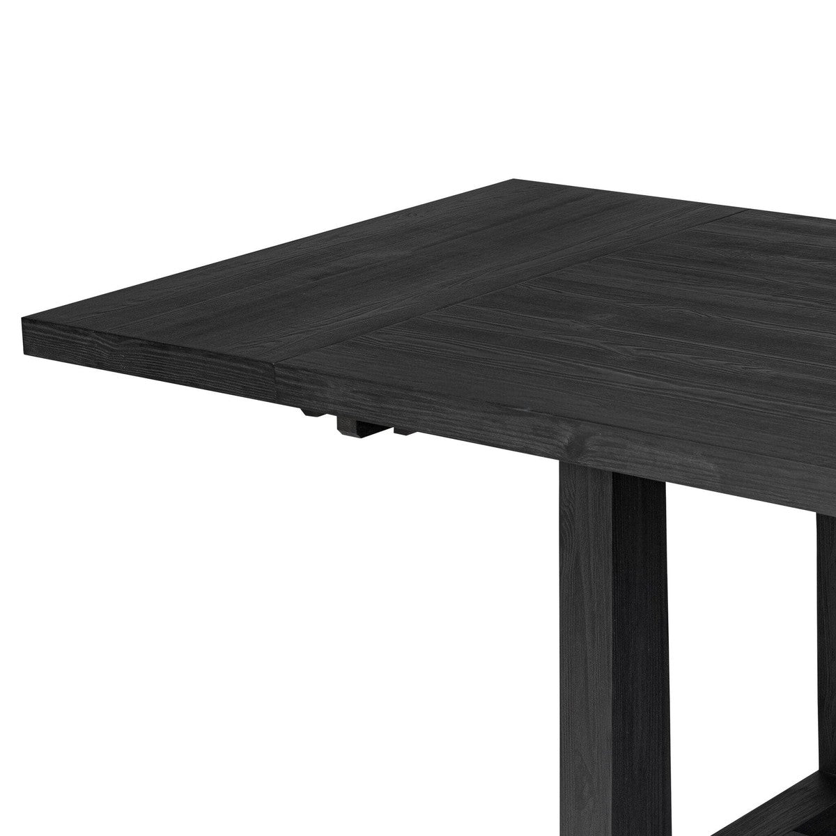 Otto Extension Dining Table - Black Pine