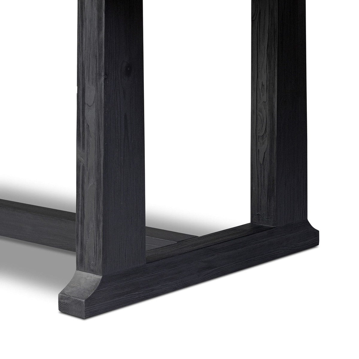 Otto Extension Dining Table - Black Pine