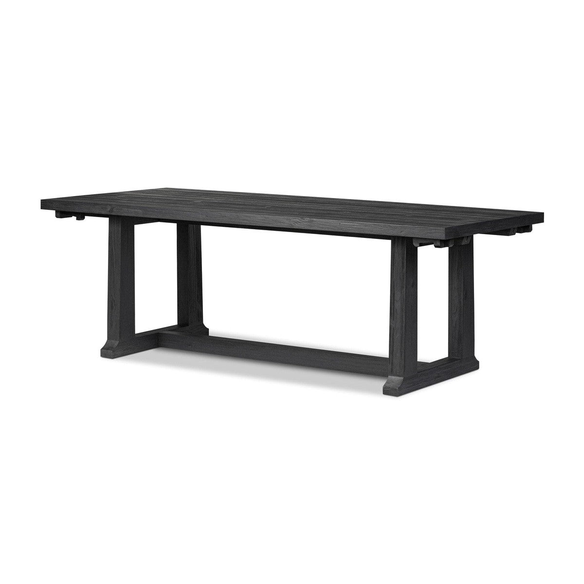 Otto Extension Dining Table - Black Pine