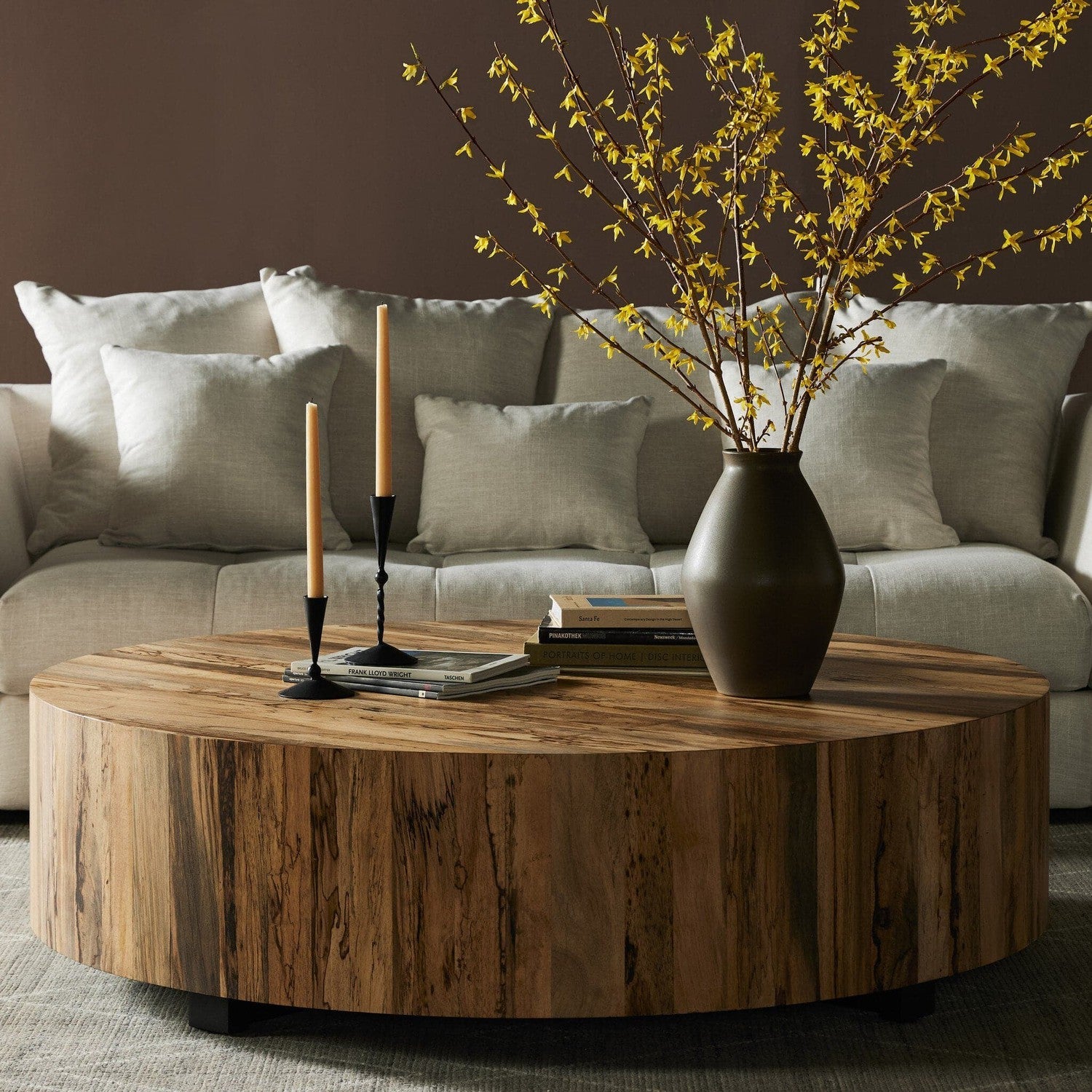 Hudson Large Coffee Table - Spalted Primavera