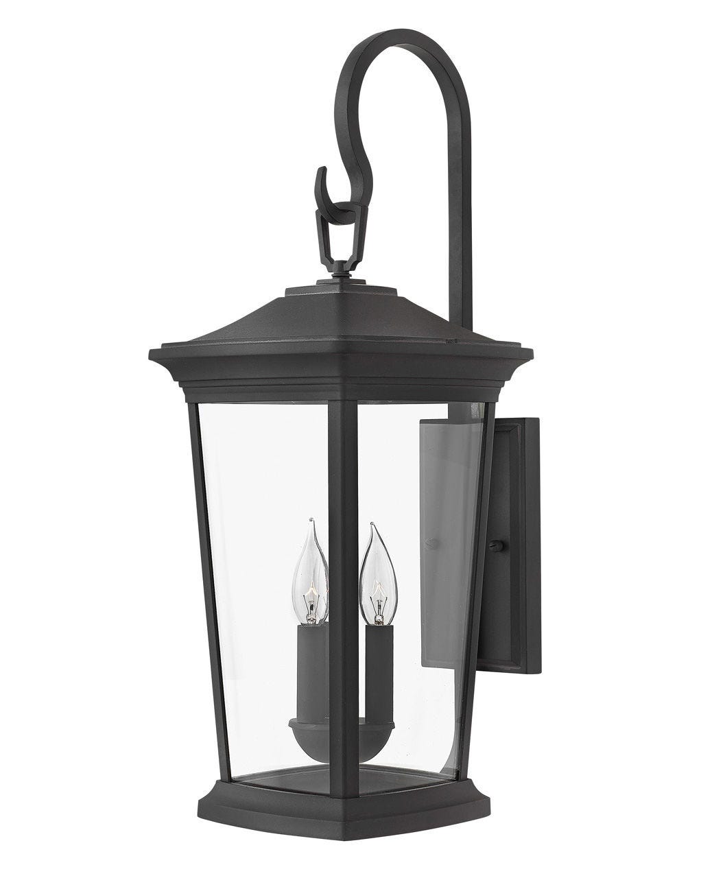 Outdoor Bromley - Extra Large Wall Mount Lantern-Hinkley Lighting-HINKLEY-2366MB-Outdoor Wall SconcesMuseum Black-NON-LED-3-France and Son