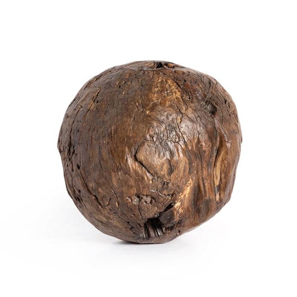 Burl Wood Ball-Four Hands-FH-236869-002-Decorative ObjectsNatural Milpa-1-France and Son