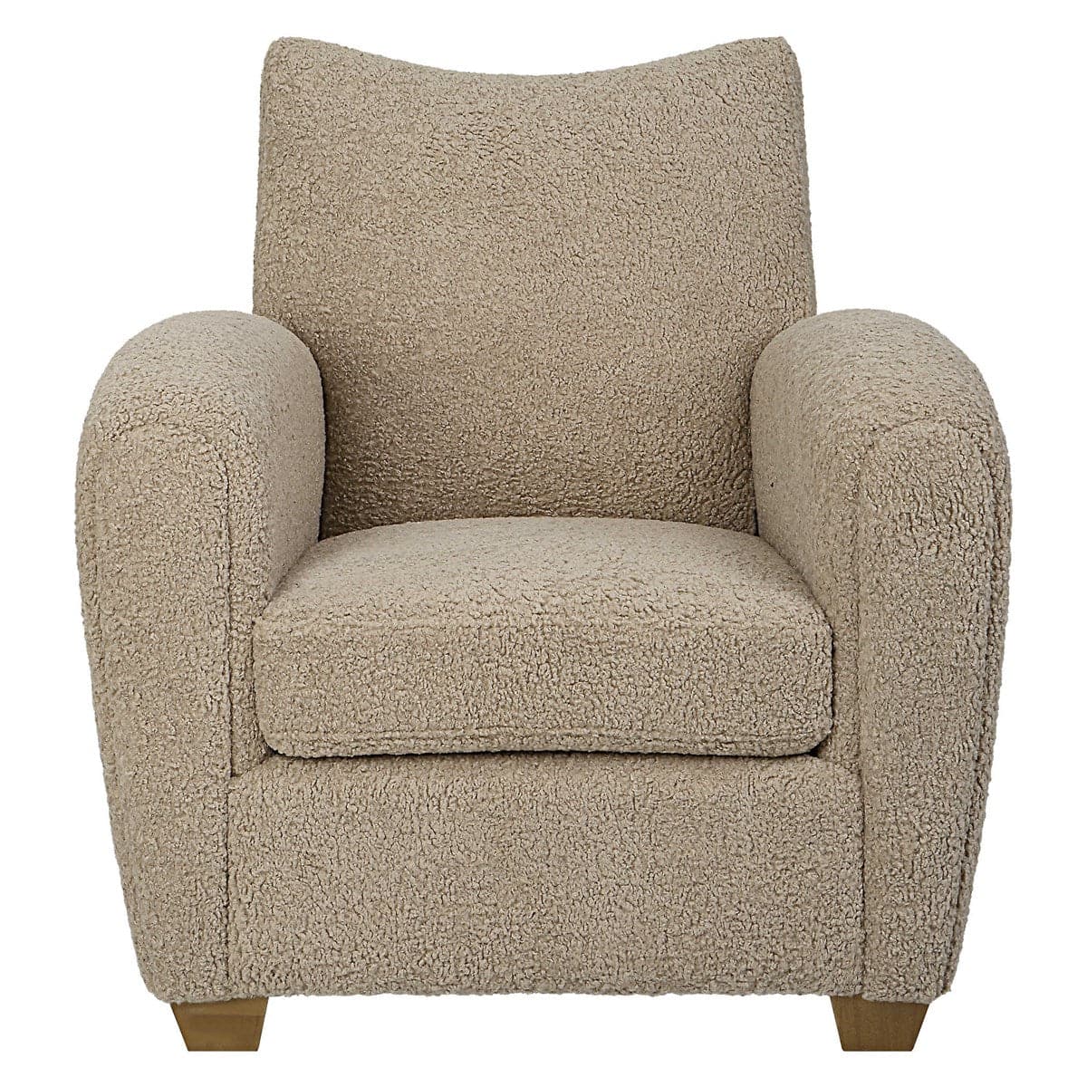 Uttermost Teddy Accent Chair-Uttermost-UTTM-23694-Lounge ChairsLatte-2-France and Son