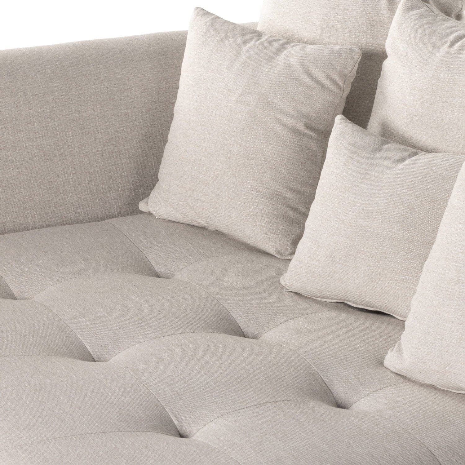 Santos 2-Piece LAF Sectional - Aragon Natural