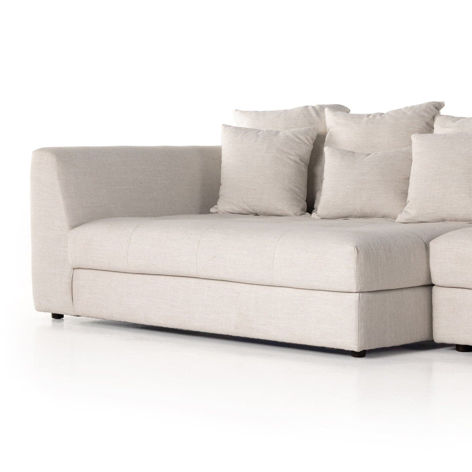 Santos 2-Piece LAF Sectional - Aragon Natural