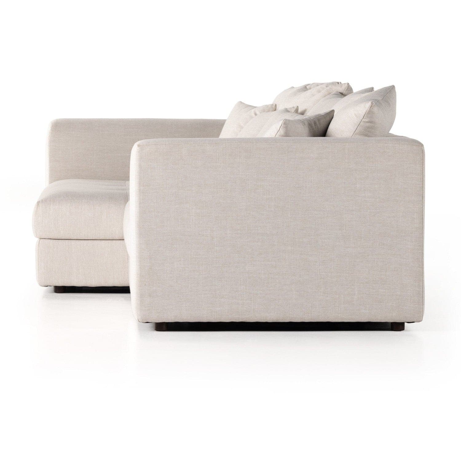 Santos 2-Piece LAF Sectional - Aragon Natural