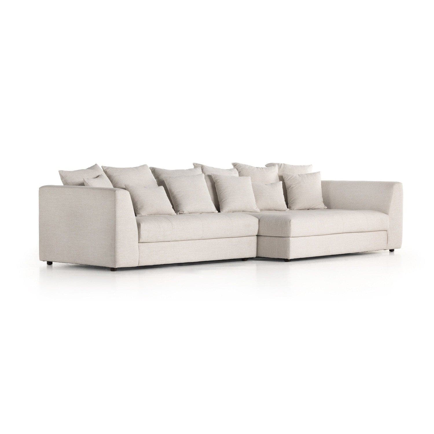 Santos 2-Piece RAF Sectional - Aragon Natural