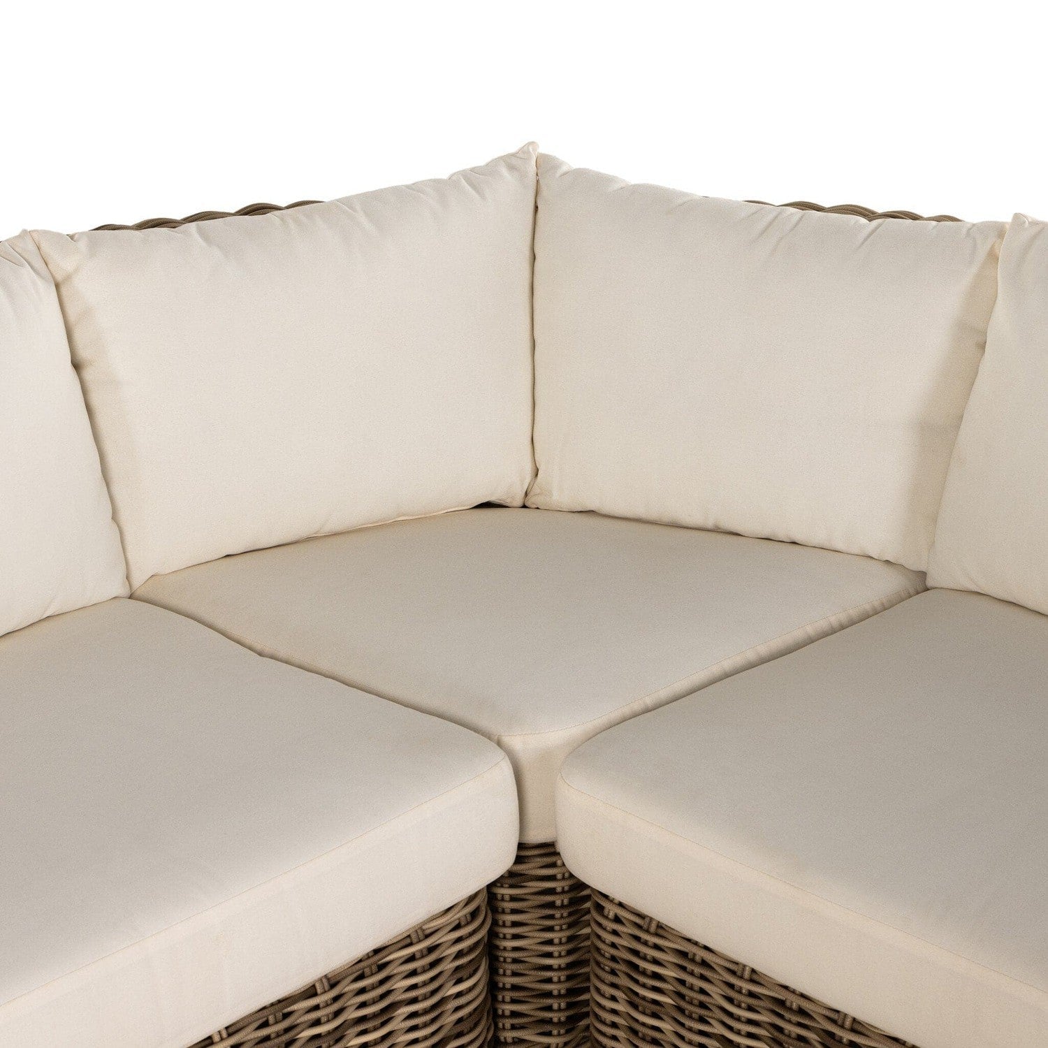 Messina Outdoor 3-Piece Sectional - Venao Ivory