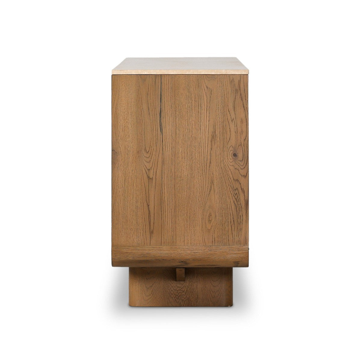 Coronado Sideboard - Rubbed Light Oak - Light Brown, Beige