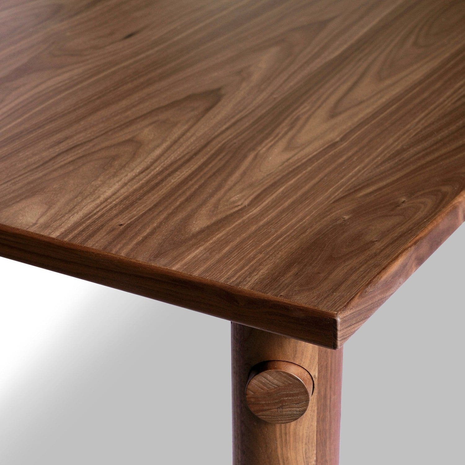 Shevone Dining Table - Natural Walnut Veneer