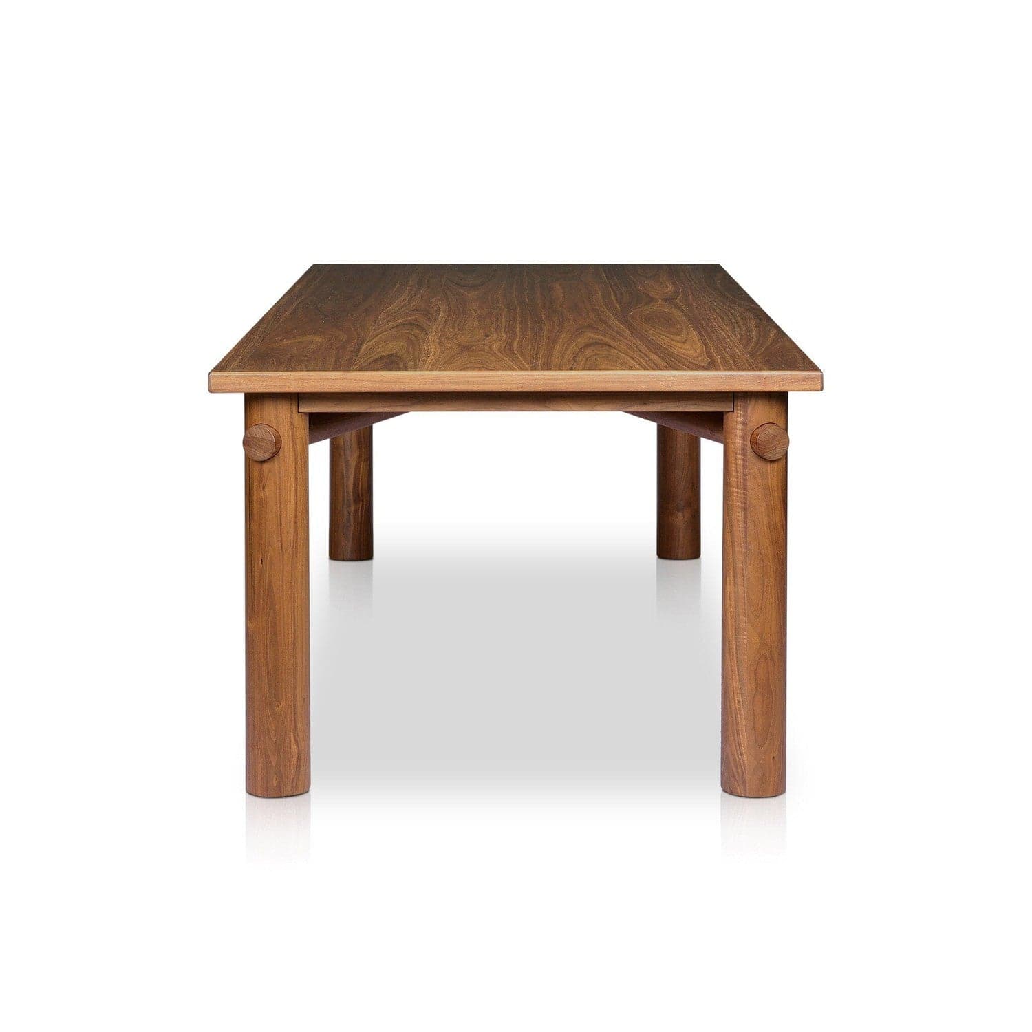 Shevone Dining Table - Natural Walnut Veneer