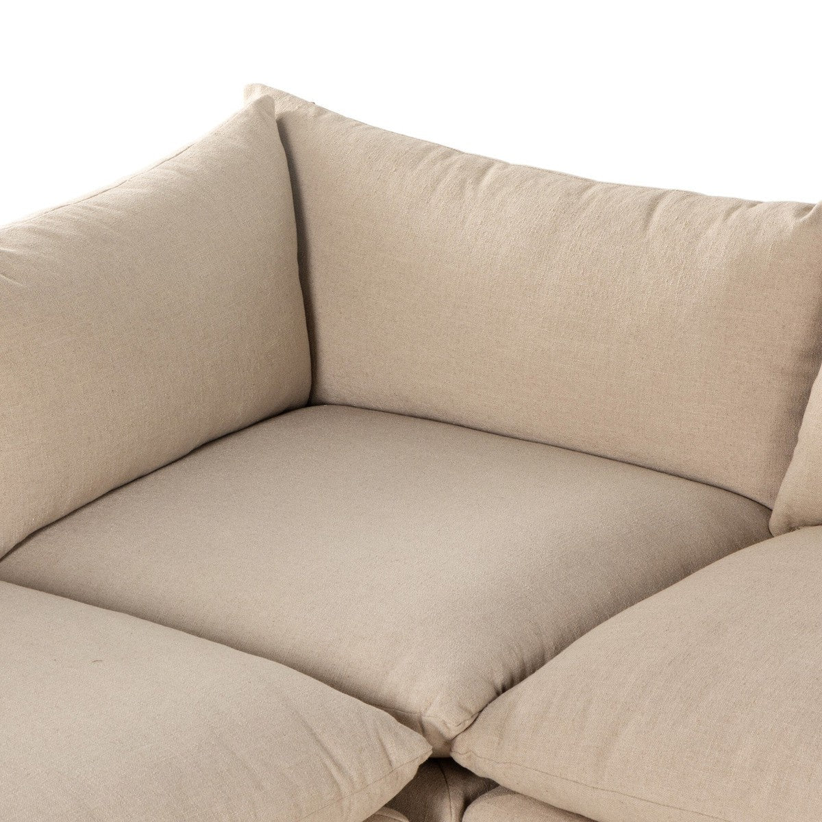 Grant Slipcover 5-Piece Sectional - Antwerp Taupe