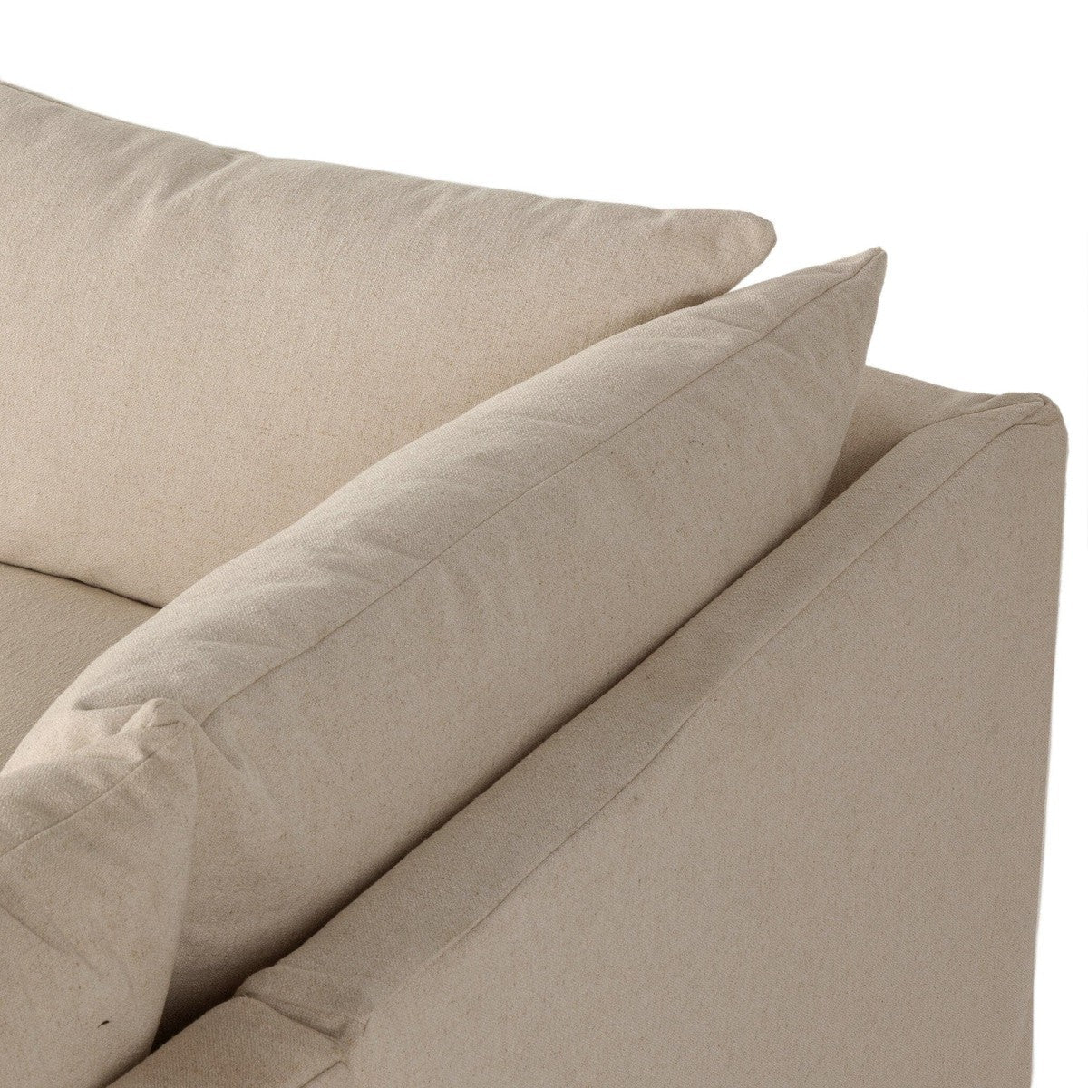 Grant Slipcover 5-Piece Sectional - Antwerp Taupe