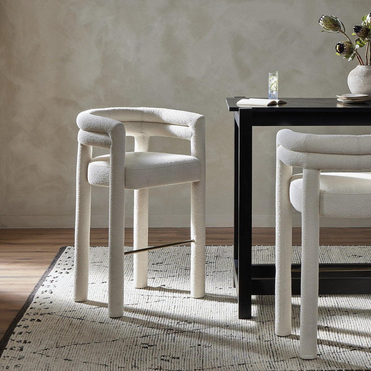 Tacova Bar Stool - Florence Cream