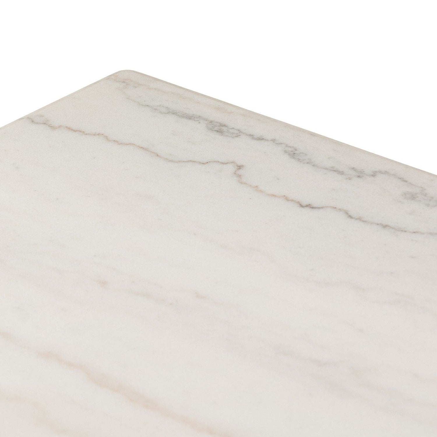 Jessa Coffee Table - Honed White Marble