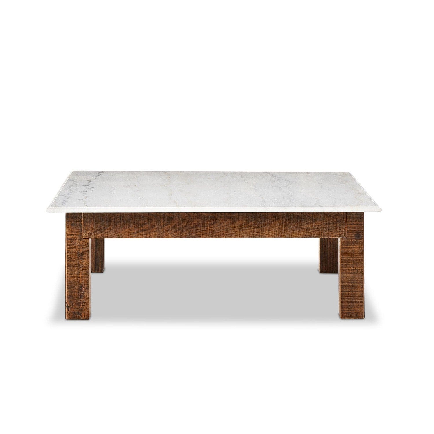 Jessa Coffee Table - Honed White Marble