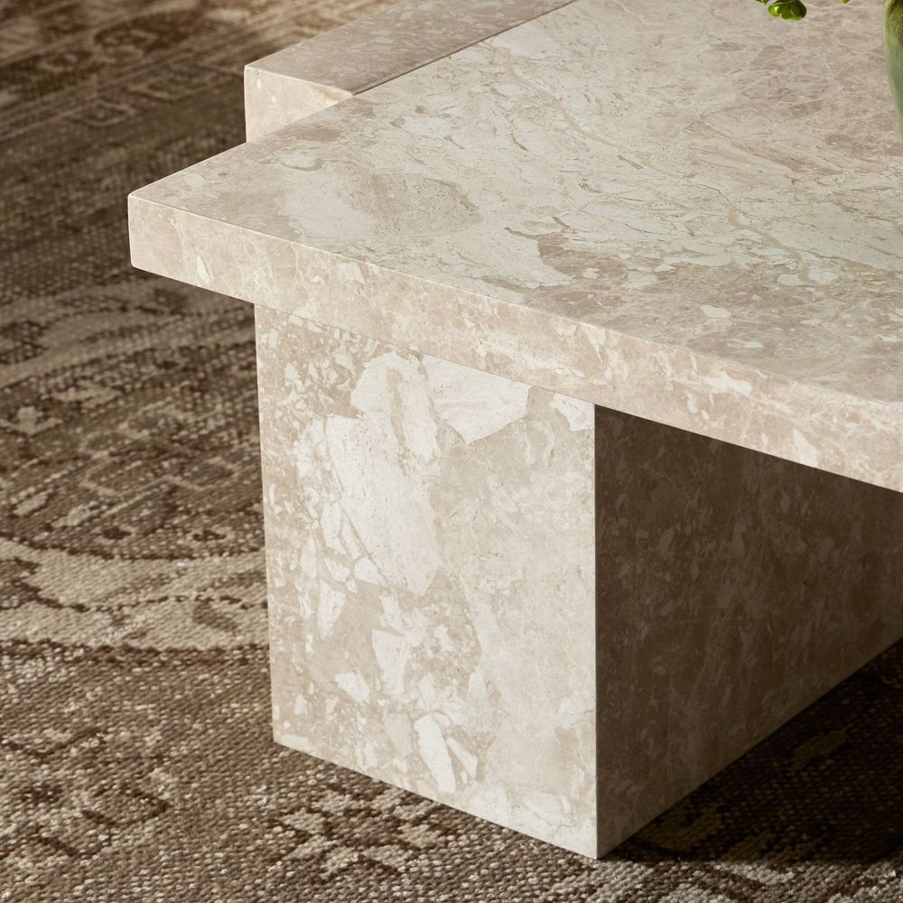 Romano Coffee Table - Lunar Marble