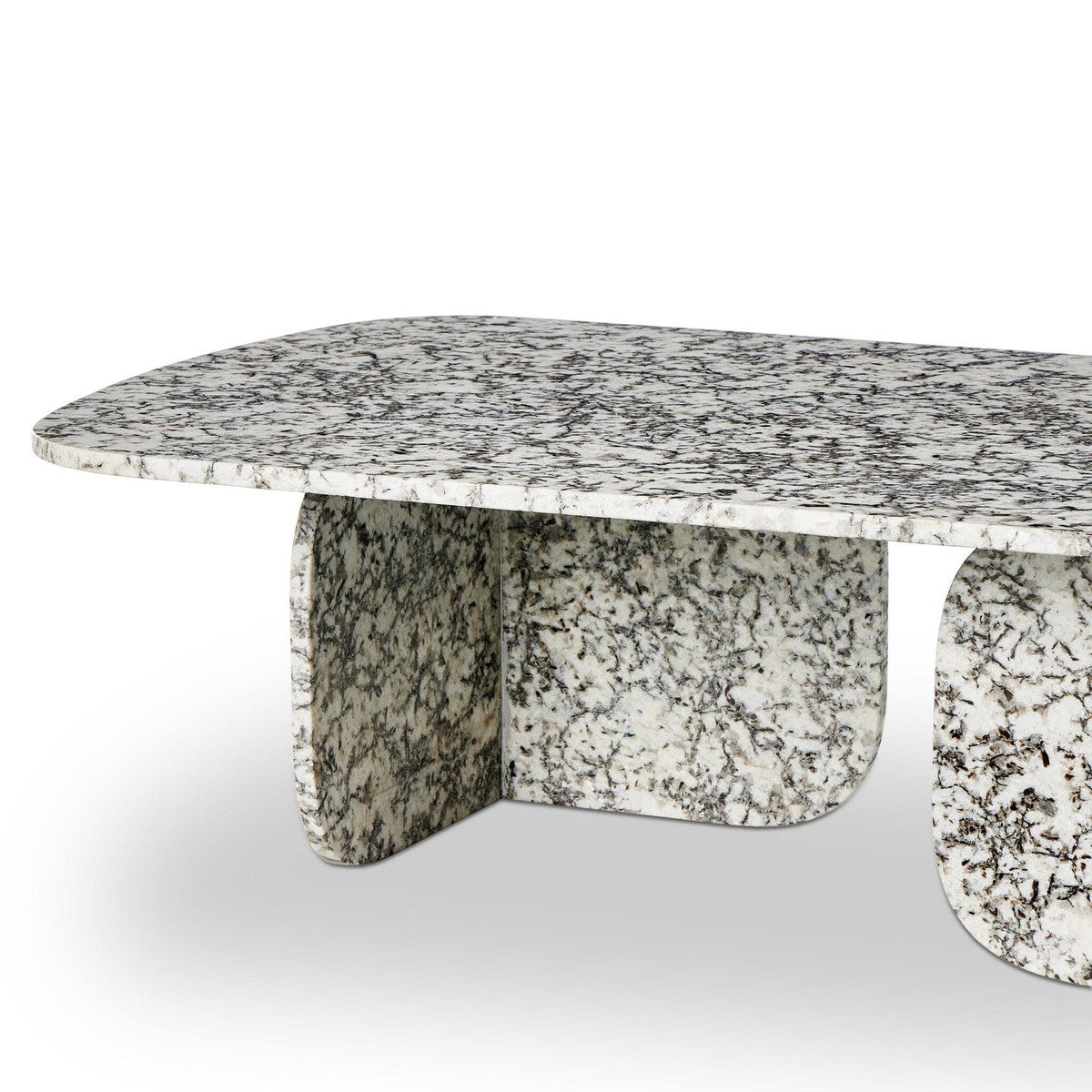 Ramone Coffee Table - Speckled Black Marble