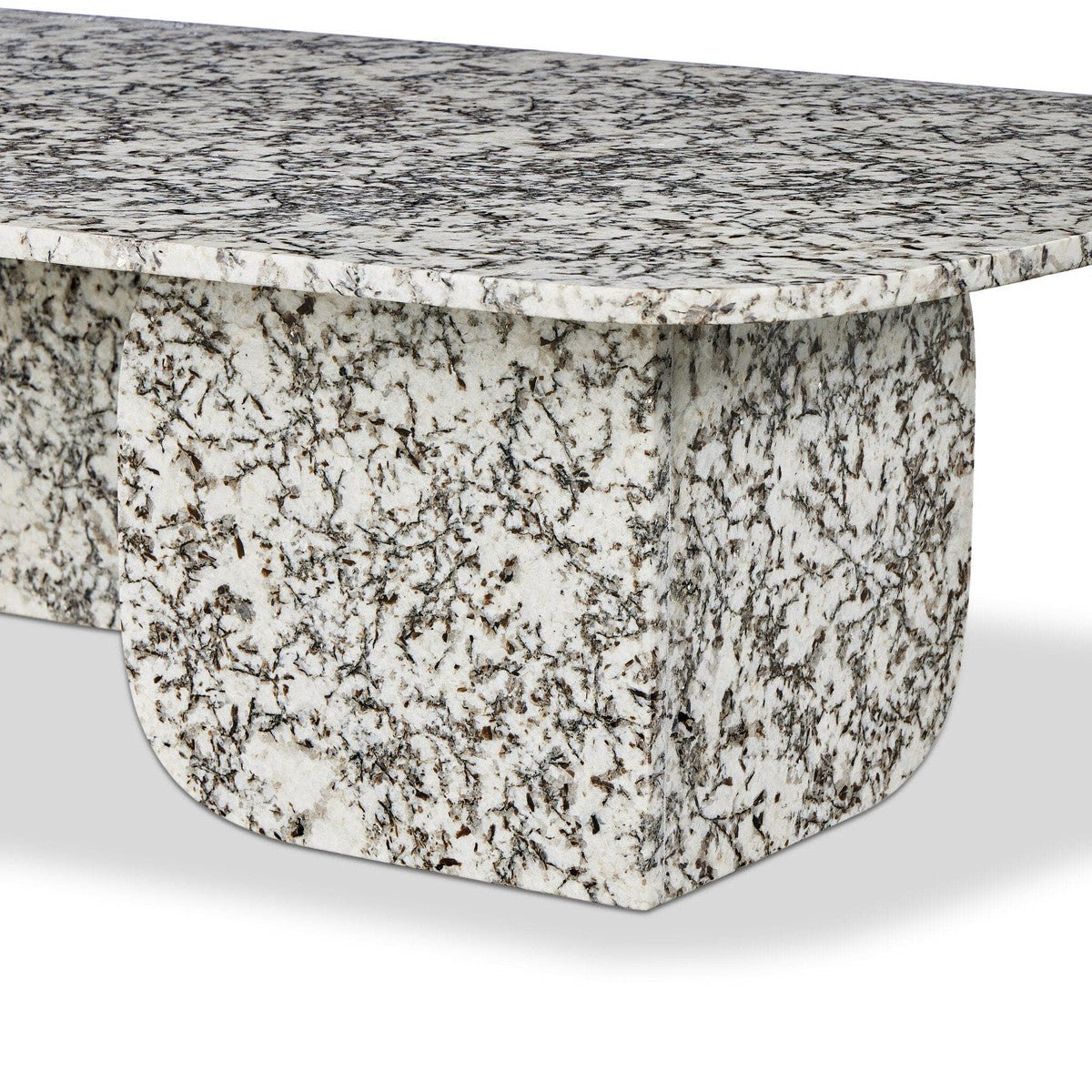 Ramone Coffee Table - Speckled Black Marble