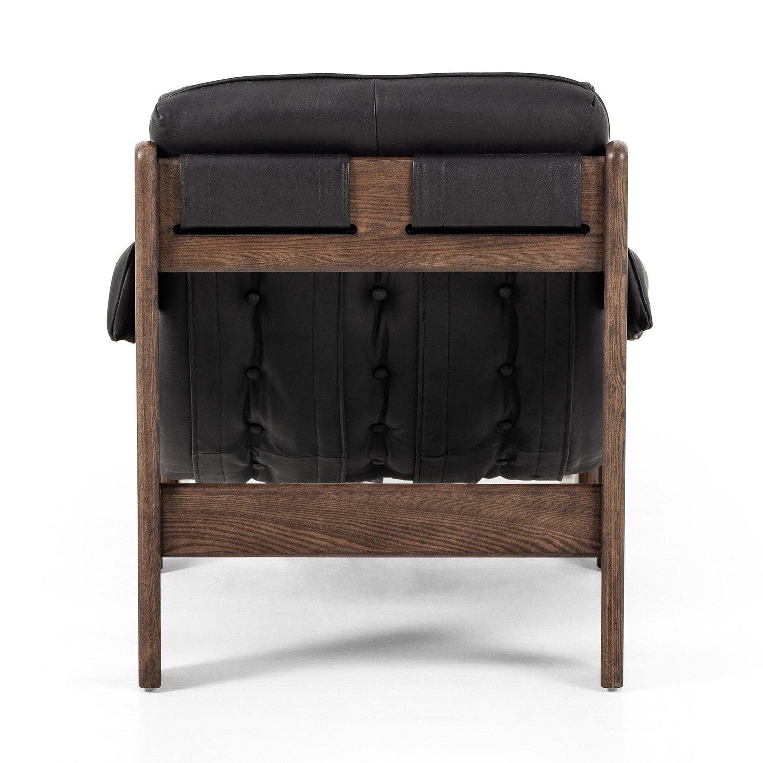 Halston Chair With Ottoman - Heirloom Black