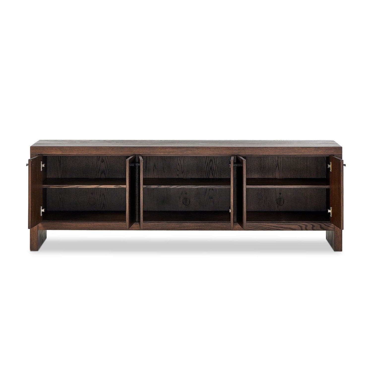 Torrington Media Console - Umber Oak