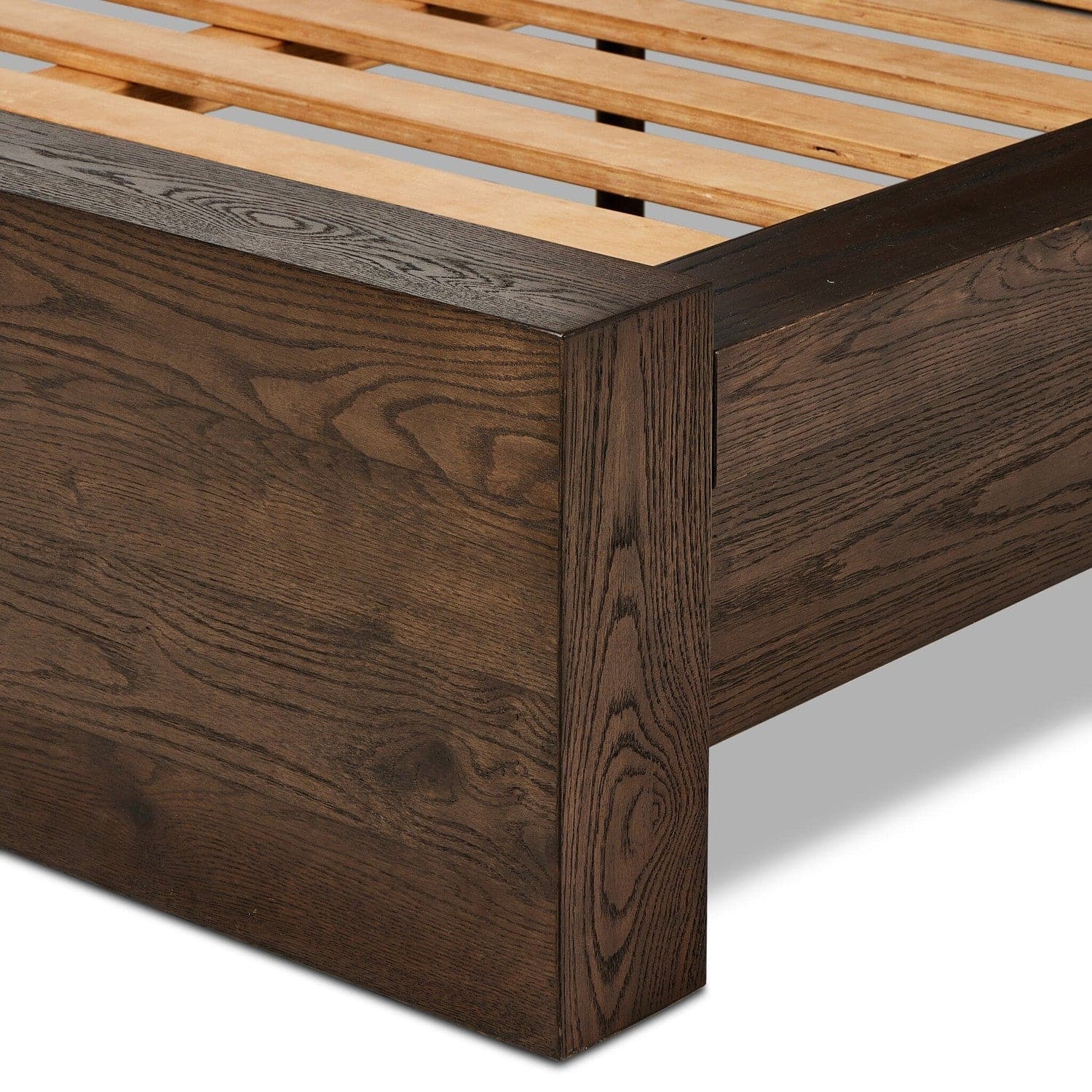 Torrington Bed - Umber Oak - King