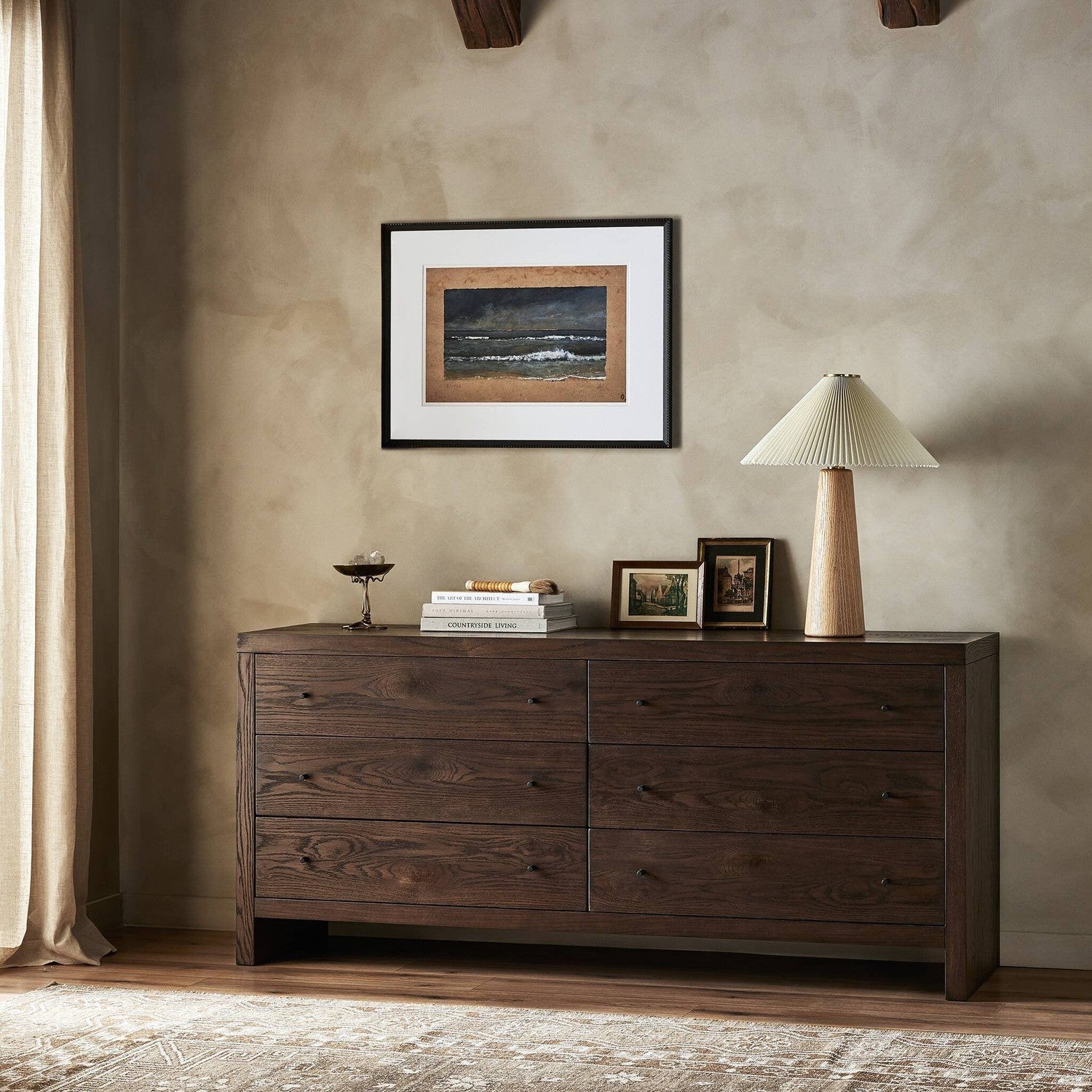 Torrington 6 Drawer Dresser - Umber Oak