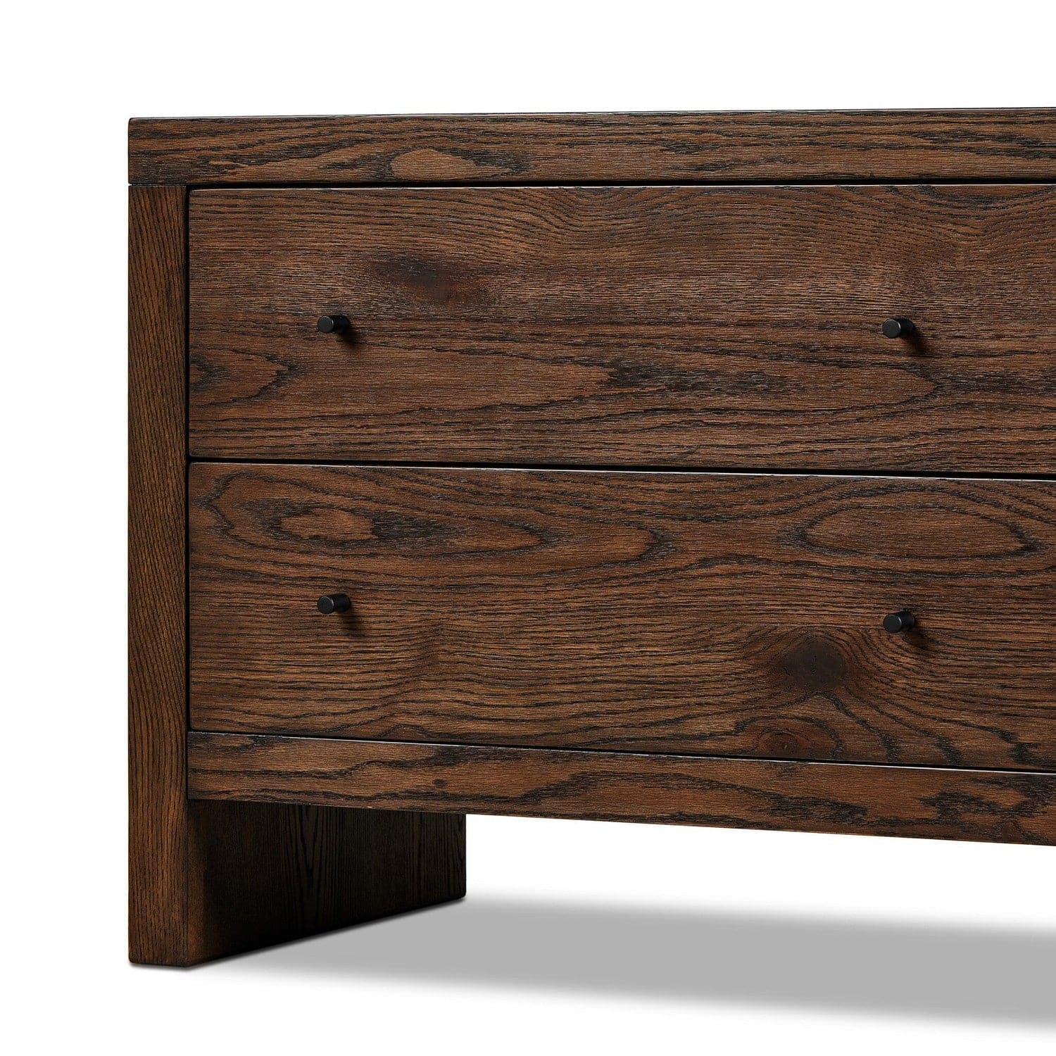 Torrington Charging Nightstand - Umber Oak