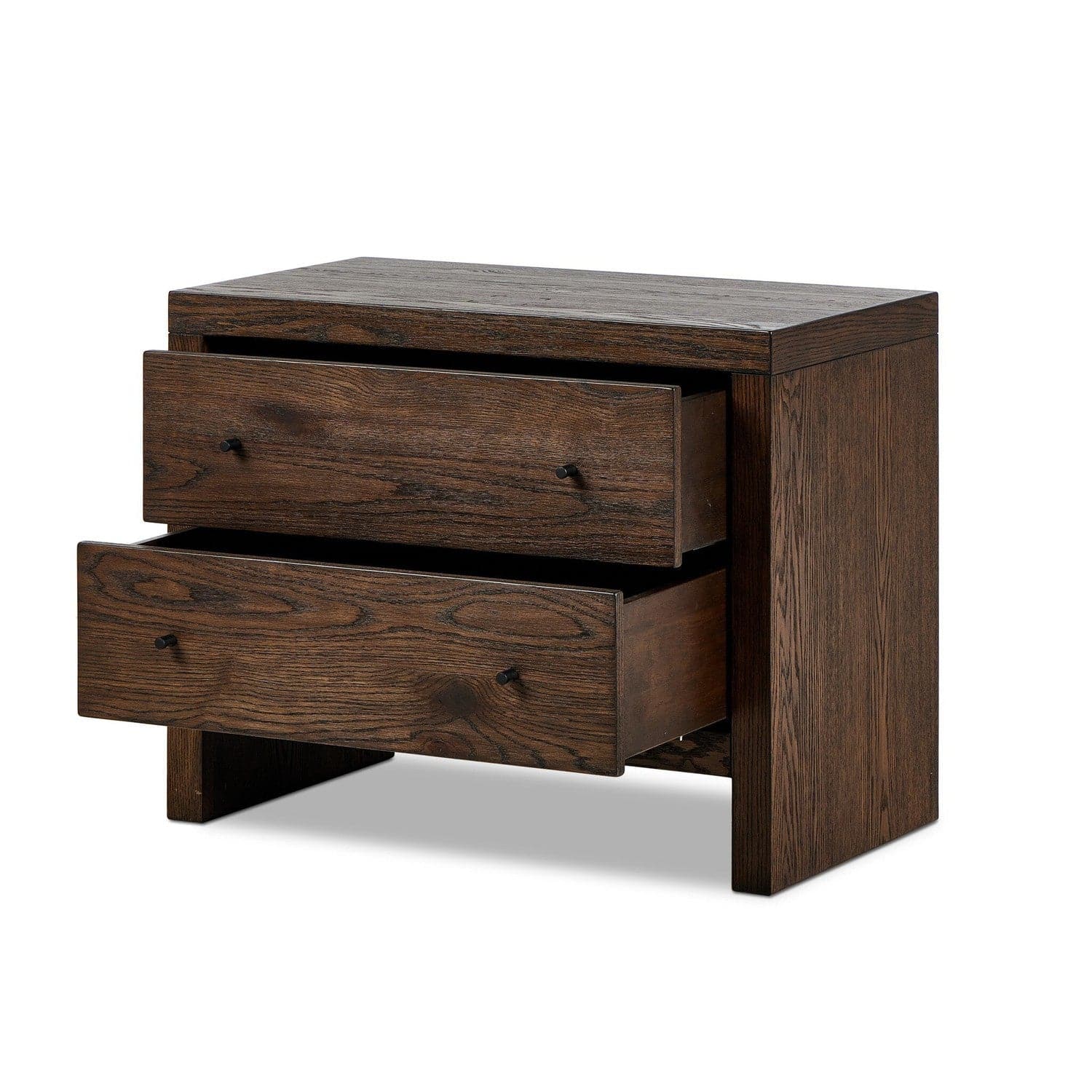 Torrington Charging Nightstand - Umber Oak