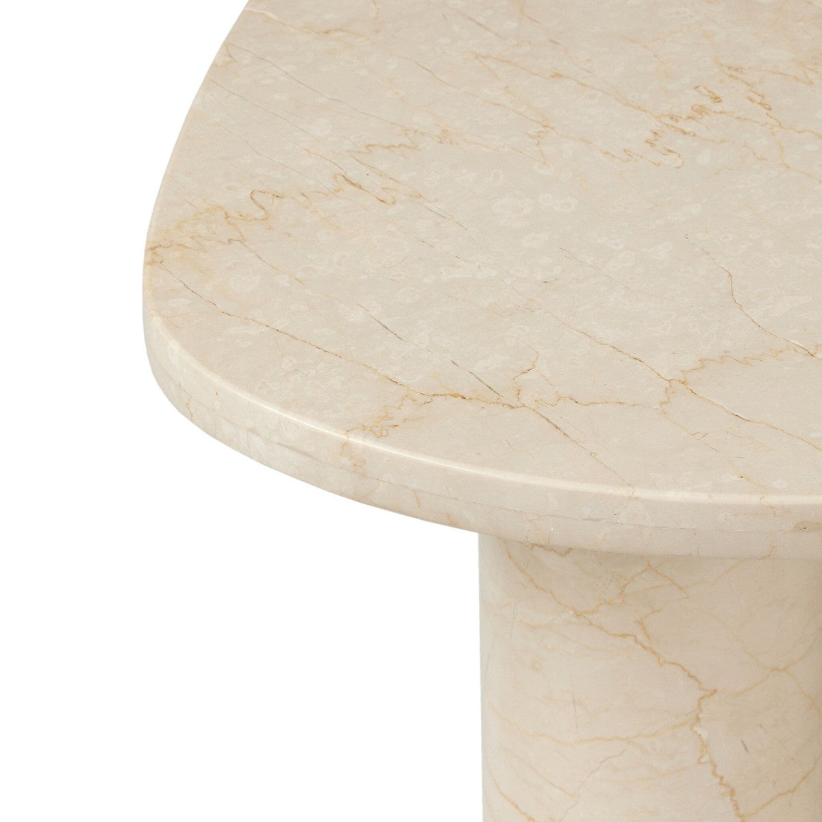 Zion Coffee Table Set - Cream Marble