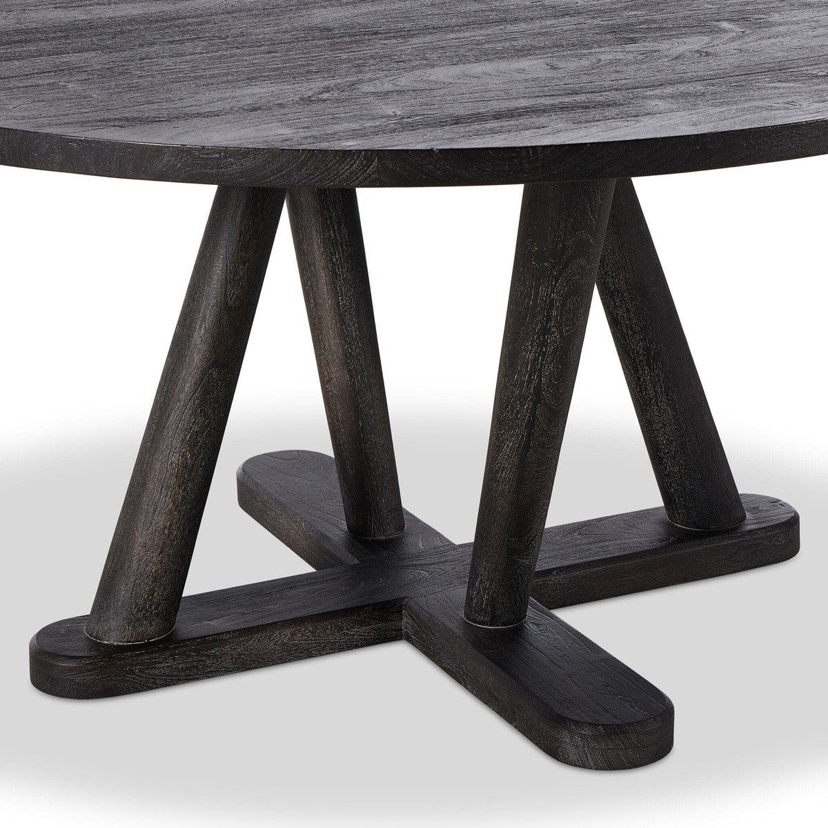 Cobie Dining Table - Dark Anthracite