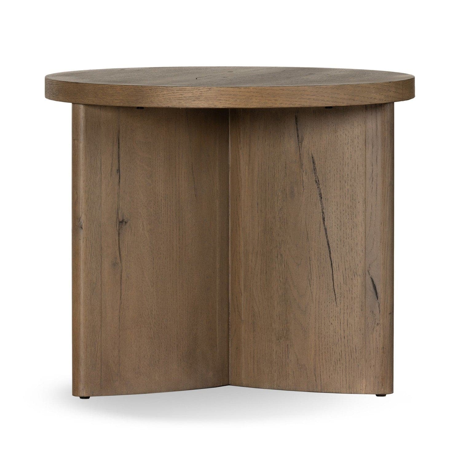 Toli End Table - Rustic Grey Veneer